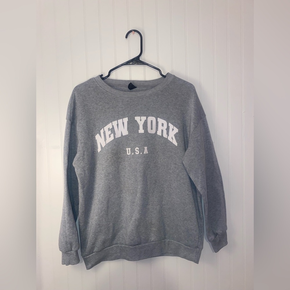 SHEIN new york sweatshirt